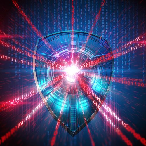 Shield Firewall Shield Firewall protection hacker illustration
